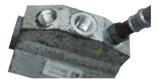 Servoleitung Tandempumpe 95535911501 Porsche Cayenne 9PA 957 Turbo 4.8 V8 PDCC - Bild 6