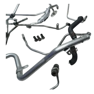 Wasser Öl Leitungen Turbolader Links Rechts Porsche Cayenne Turbo 4.8 9PA 957 - Bild 5