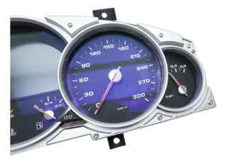 Turbo Tacho Kombiinstrument Cockpit Porsche Cayenne 9PA 957 7L5920885 95564133400 - Bild 4