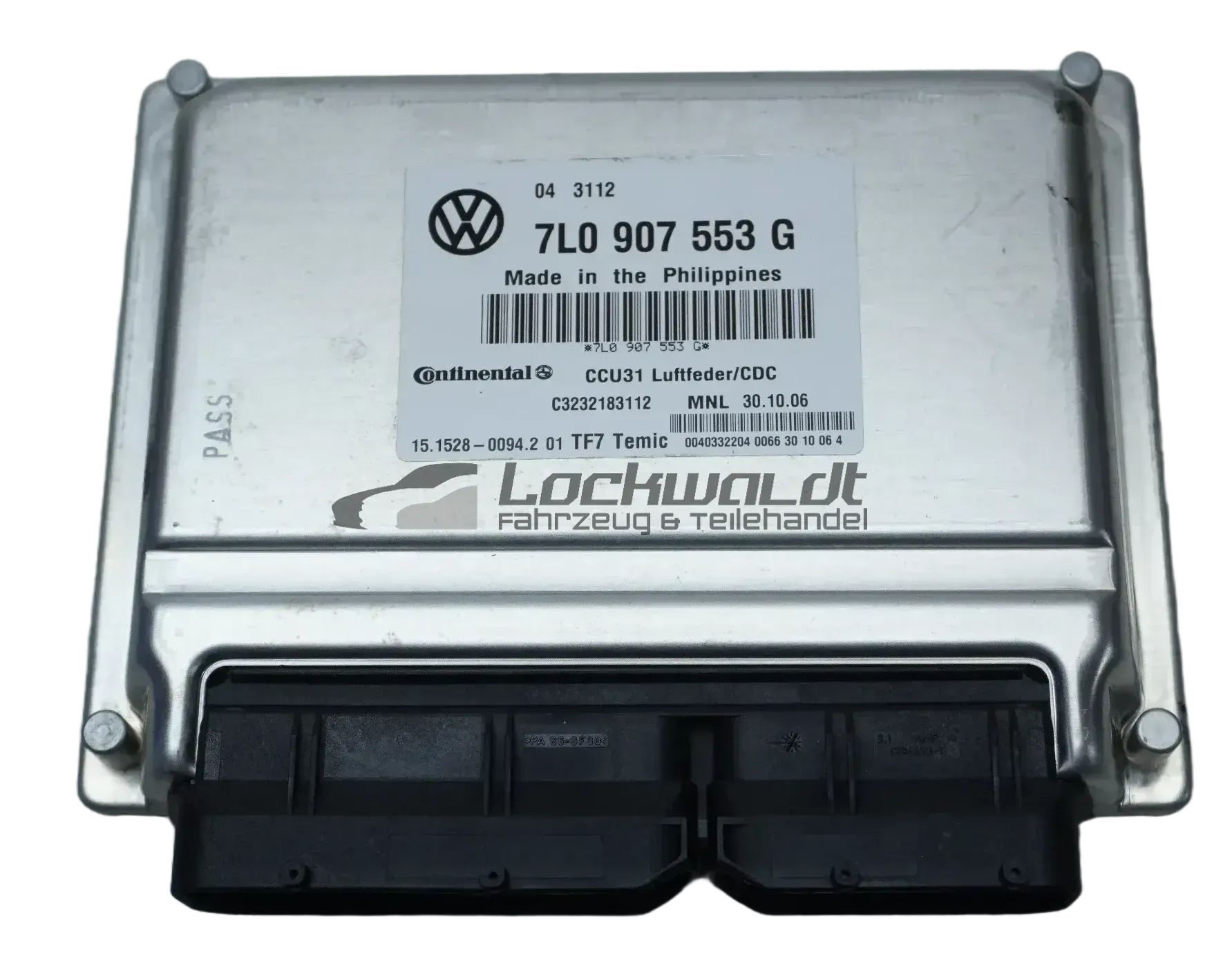 Steuergerät Niveauregulierung Luftfahrwerk Porsche Cayenne 9PA 957 95561830401 7L0907553G - Bild 1