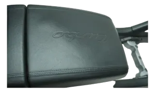 TURBO Prägung Mittelarmlehne Leder schwarz Porsche Cayenne 9PA 955 957 7L5863239 8YR - Bild 7