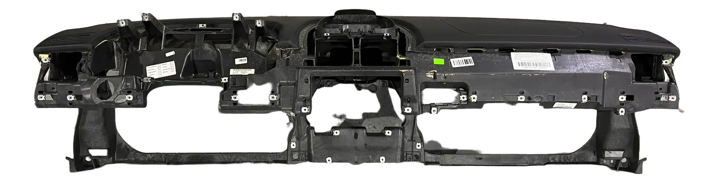 Armaturenbrett Leder Schwarz Porsche Cayenne 9PA 957 Original Schalttafel - Bild 1