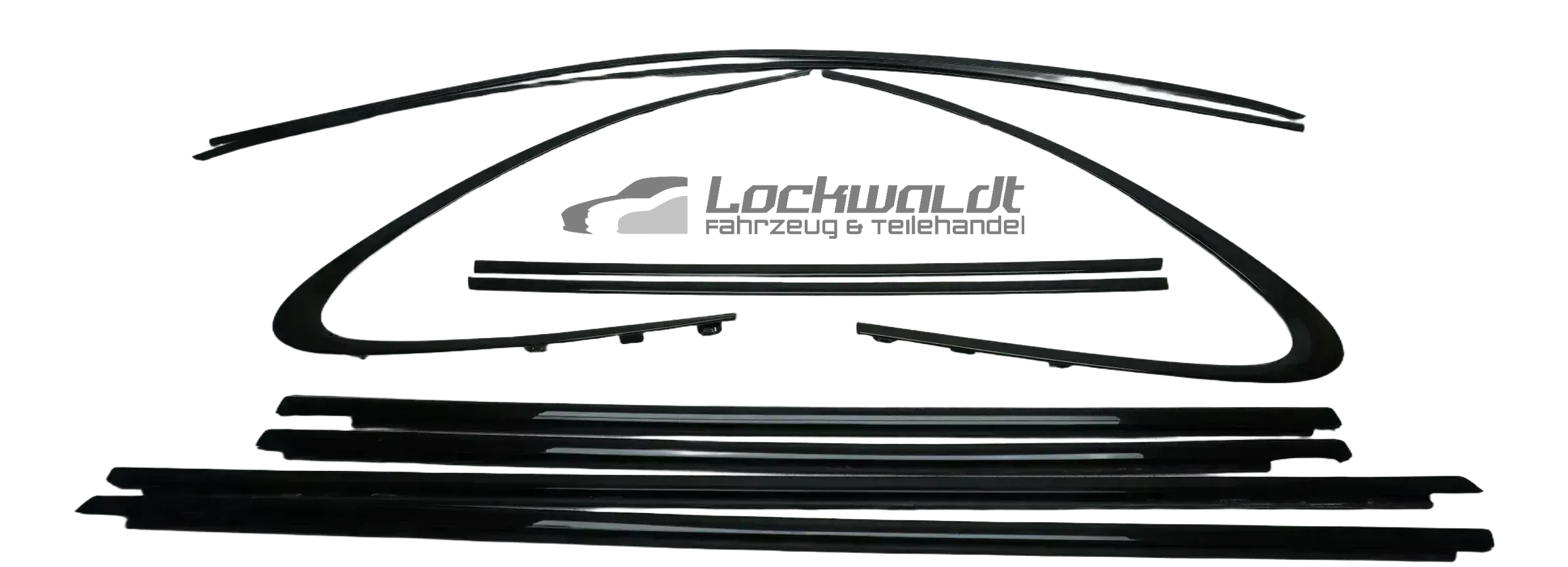 Dekorleiste Zierleiste Fensterleiste Schwarz Porsche Cayenne 958 92A Original - Bild 1