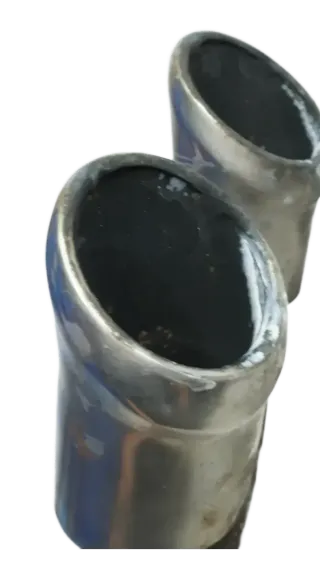 Turbo Endrohre Original Porsche Cayenne Turbo 9PA 957 4.8 V8 07-10 - Bild 8