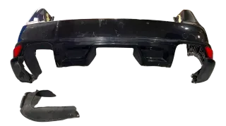 Porsche Cayenne GTS Heckstoßstange Stoßstange Stoßfänger 92A 958 10-14 LC9X Schwarz - Bild 2
