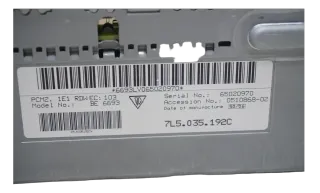 Navigation Radio PCM 2.1 Porsche Cayenne 9PA 957 07-10 7L5035192C - Bild 3