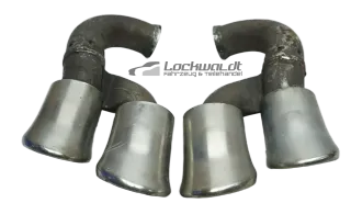 Turbo Endrohre Original Porsche Cayenne Turbo 9PA 957 4.8 V8 07-10 - Bild 1