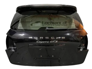 US Heckklappe Porsche Cayenne GTS 958 92A Kofferraumklappe LC9X Schwarz - Bild 1