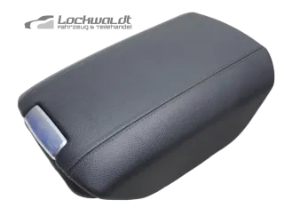 Mittelarmlehne Armlehne Leder schwarz Porsche Cayenne 92A 958 - Bild 1