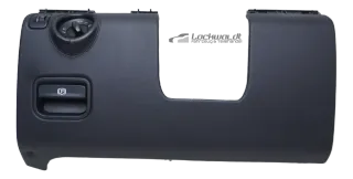 Verkleidung Fußraum Leder Schwarz 7L5858903B Porsche Cayenne 9PA 957 - Bild 1