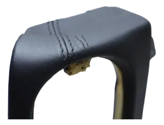 Verkleidung Handschuhfach Rechts Leder Schwarz Porsche Cayenne 9PA 957 7L5857503 - Bild 5
