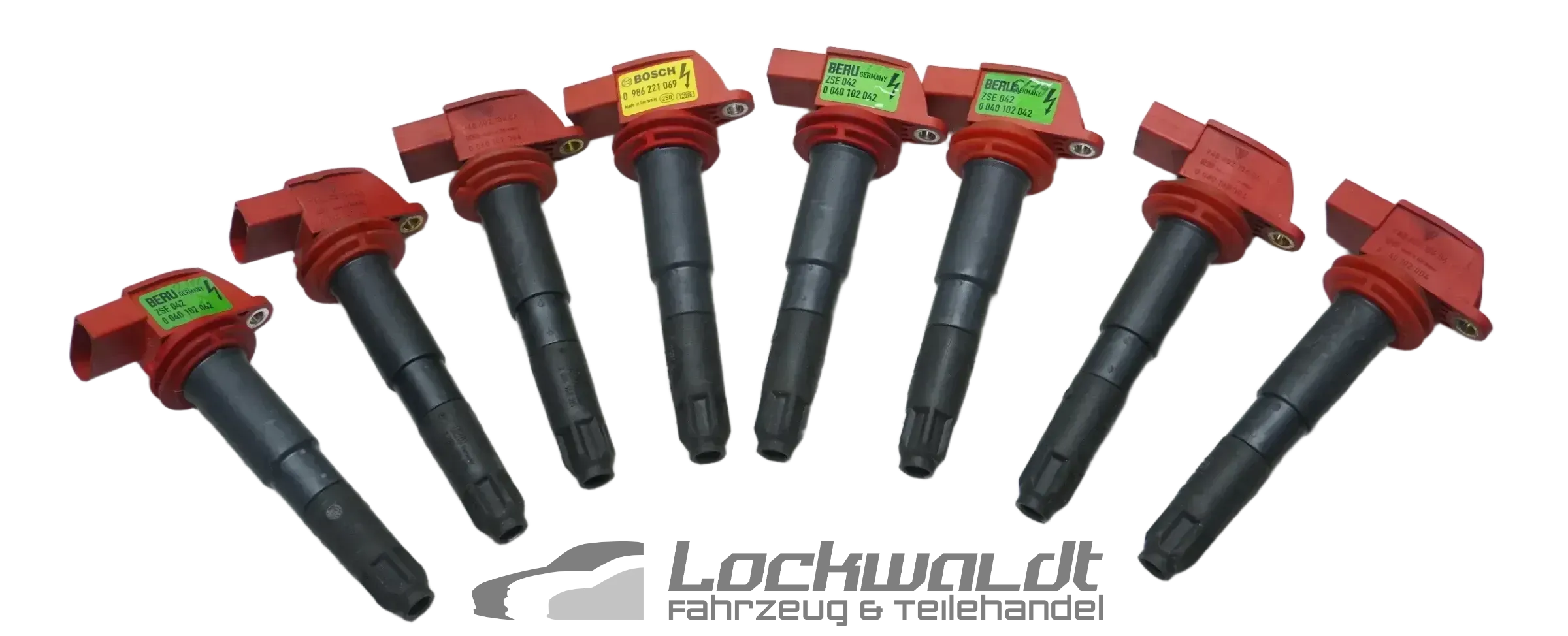 Zündspule 8x Stabspule Porsche Cayenne 92A 958 9PA 957 V8 Turbo 94860210414 - Bild 1