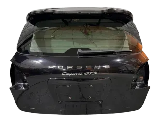 US Heckklappe Porsche Cayenne GTS 958 92A Kofferraumklappe LC9X Schwarz - Bild 2