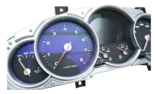 Turbo Tacho Kombiinstrument Cockpit Porsche Cayenne 9PA 957 7L5920885 95564133400 - Bild 2