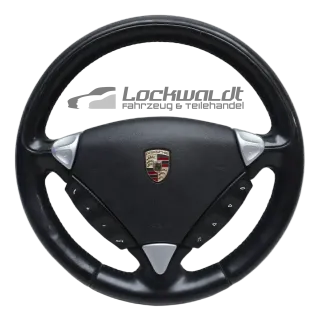 Lenkrad Heizung Leder Schwarz Tiptronic Porsche Cayenne 9PA 957 7L5419091S - Bild 1