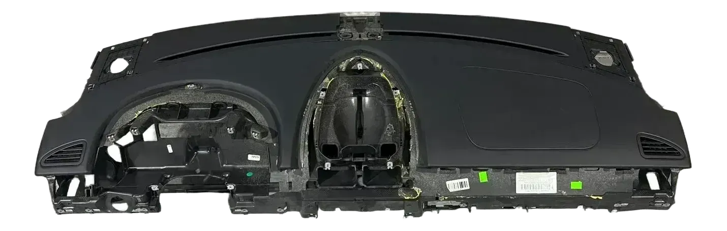 Armaturenbrett Leder Schwarz Porsche Cayenne 9PA 957 Original Schalttafel - Bild 1
