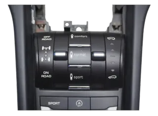 GTS Klimabedienteil Schalter Klappe Mittelkonsole Porsche Cayenne 92A 958 - Bild 5