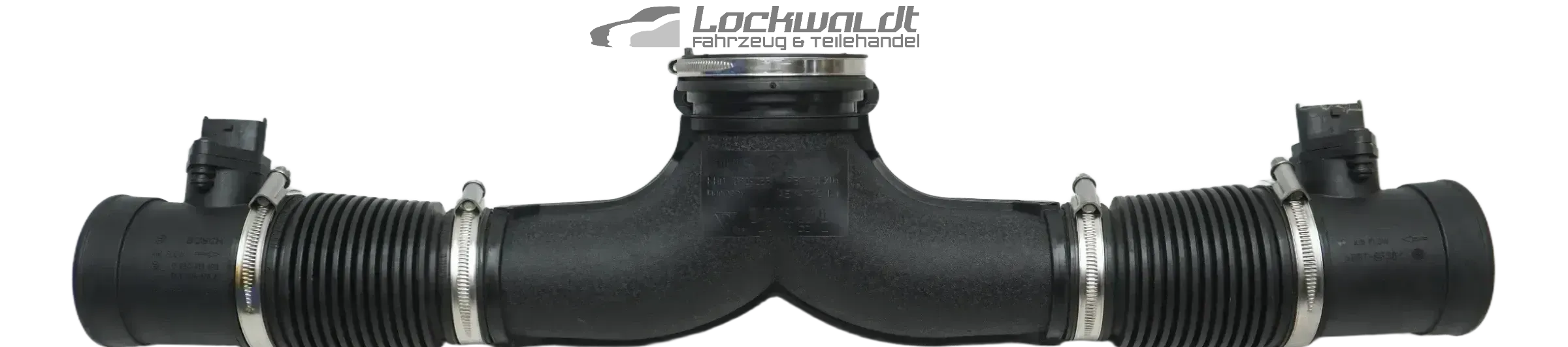 Druckrohr Ladeluftrohr Y-Stück Ansaugbrücke Porsche Cayenne 92A 958 957 955 9PA 7L5129760B - Bild 1