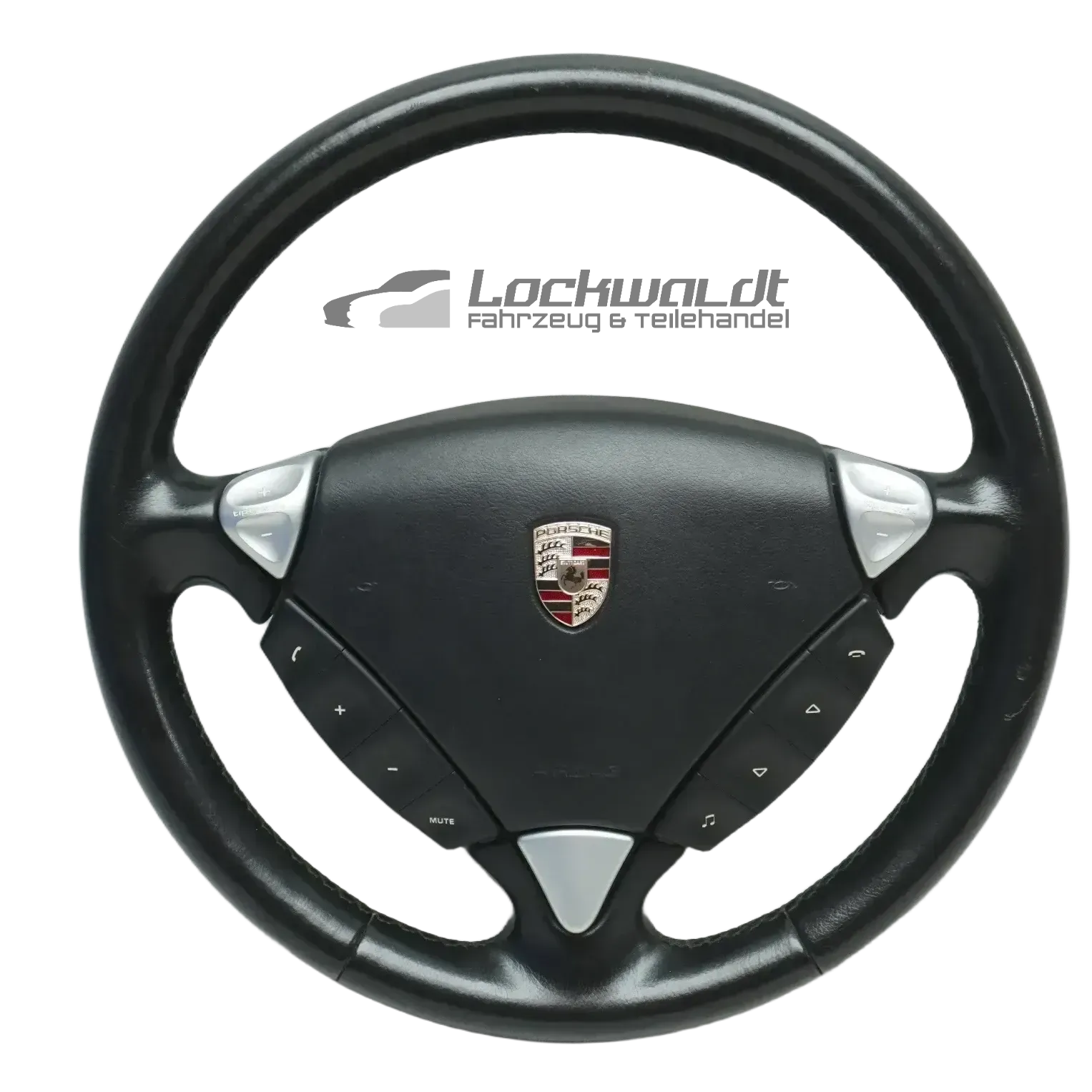 Lenkrad Heizung Leder Schwarz Tiptronic Porsche Cayenne 9PA 957 7L5419091AT - Bild 1