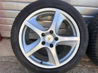 Alufelge Sport Techno 9Jx20 ET60 5x130 Porsche Cayenne 9PA 955 957 Winterreifen - Bild 5