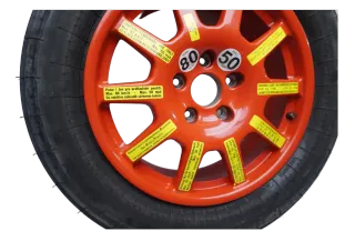 Ersatzrad Notrad Reifen 6,5x18 ET28 faltbar 5x130 Porsche Cayenne 958 92A - Bild 9