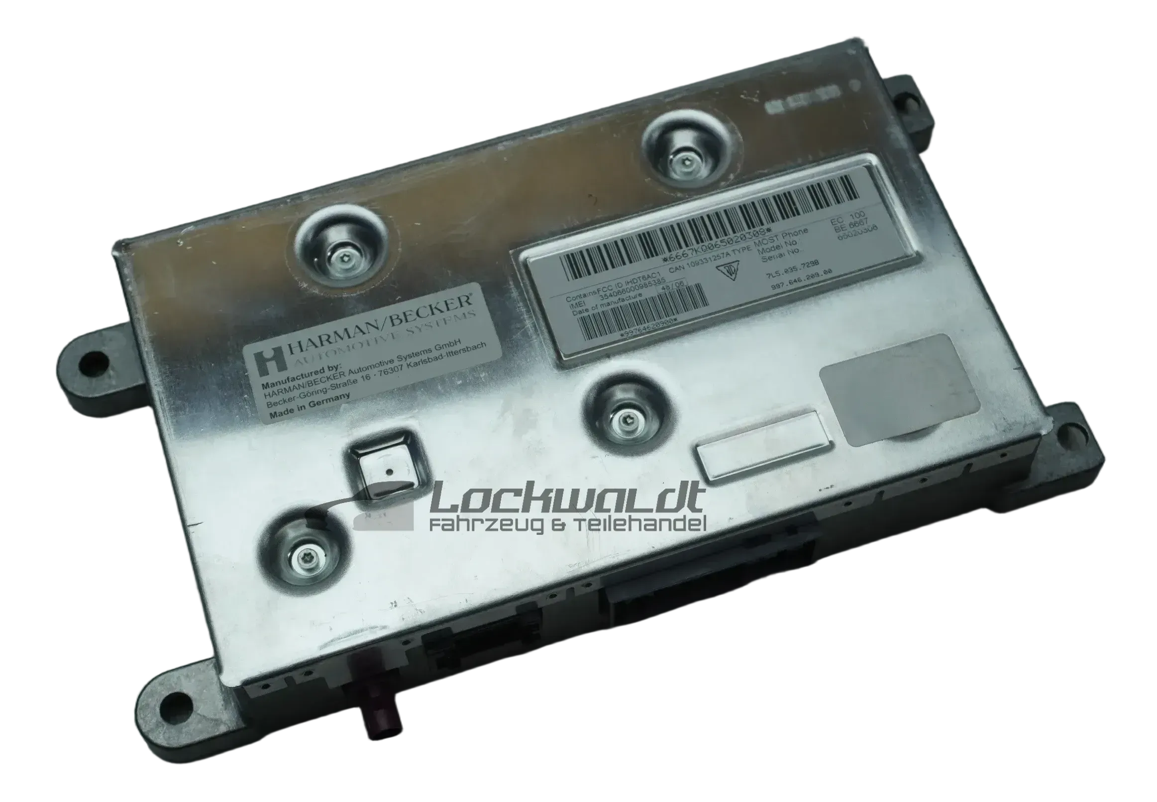Steuergerät Bluetooth Telefon Porsche Cayenne 9PA 957 911 99764620901 7L5035729C - Bild 1