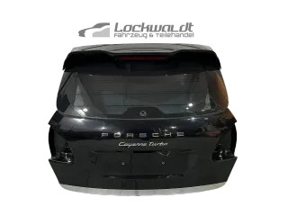 Heckklappe Porsche Cayenne Turbo 958 92A Kofferraumklappe LC9X Schwarz - Bild 1